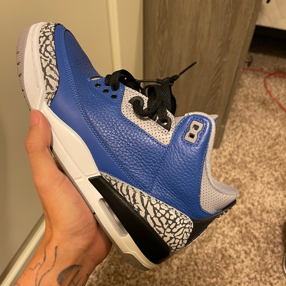 Jordan 3 Blue Cement - Picture 5 of 5